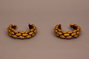 Bracelet (Pahunchi), One of a Pair, Gold